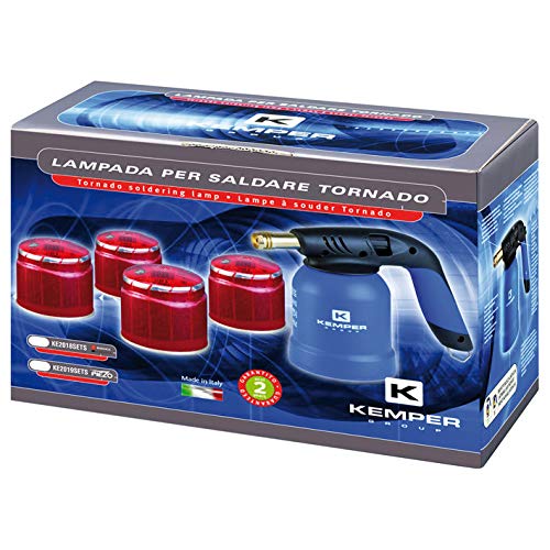 Lampada per saldare Kemper Tornado con 4 cartucce