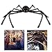 Produktbild BESTOMZ Halloween Spinne 125cm Mit LED Roten Augen Halloween Deko