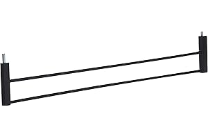 Midwest Homes for Pets Pet Gate Extension; 15.24 cm Wide Extension for 99.06 cm High Night "Safety Glow" Frame; Graphite; 2939SG-GL-6