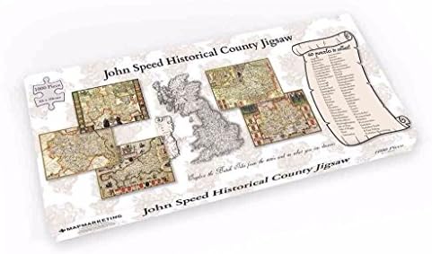 All Jigsaw PuzzlesCORN1 Cornwall Historical Map 1000 Piece (1610)