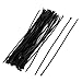 Produktbild uxcell Elektrische Kabelbinder Nylon Verschluss, 250 mm x 4 mm, 50 Stück, schwarz
