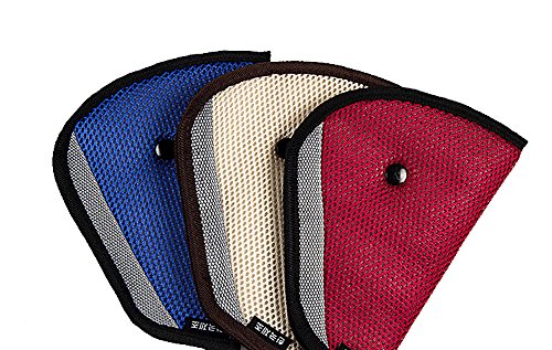 lwdauto Sicherheitsgurt Feinstimmern, Sicherheitsgurt Covers für Kinder, Gurtführungen & #-; für Kinder mehr als 1 Meter (zufällige Farbe) - 5