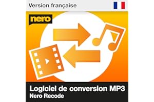Nero MP4 Converter | Video Converter | Convertir DVD en Mp3 | Audio Converter Software | Formats vidéo : MP4, MPEG, VOB, DAT | Formats audio : MP3, WAV, FLAC, MP2 | 1 PC | Windows 11 / 10 / 8 / 7