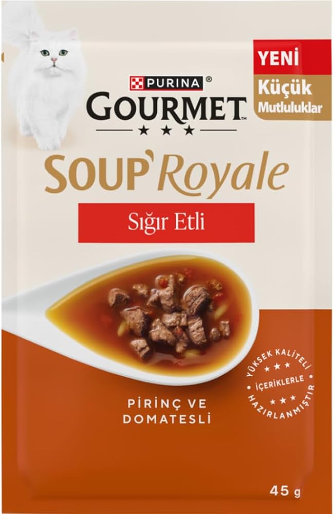 Gourmet Soup Royale Sığır Etli Kedi Çorbası 45g