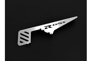 PGONA SUZUKI GSX-R 750 modèles 2000–03/GSX-R 1000 Bj 2001–04 Chaîne Protection blindage Logo Argent Ibex