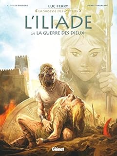 jaquette livre L'Iliade - Tome 02: La Guerre des dieux