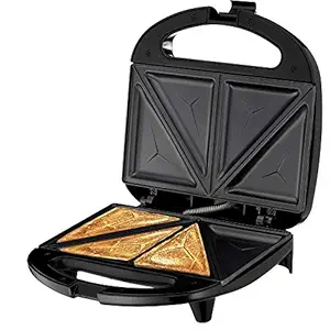 Lumme Sandwich Maker, Sandwich Toaster, Panini Press, Quesadilla Maker, Grilled Cheese, French Toast Press, Pizza Pockets Press, Indicator light, Omelet, White (White)