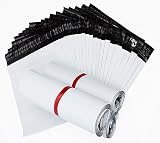 Versandtaschen Versandbeutel Versandtüten blickdicht Plastik Beutel 100 Stück (35 x 45 cm)