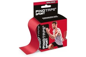 Pinotape Sport Rot - kinesiologisches Tape 5 cm x 5 m- (Rot)