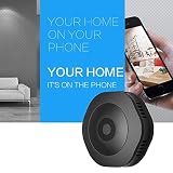 [CONEXIÓN WIFI ESTABLE]: Gracias al chip HiSilicon, la cámara Wiek de ieeke puede conectar Wi-Fi y su teléfono móvil de forma rápida y estable. Además, viene con el control remoto de giro / inclinación para ofrecerle una visión más cercana. No importa dónde se encuentre y no importa lo que haga, su teléfono móvil le puede informar bien.