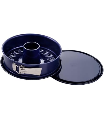 Riess Moule à Gâteau Classique émail Noir 26 Cm - Fond Tubulaire - Fabriqué En Autriche
