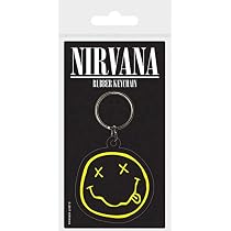 Badge Nirvana Smiley Face - Métal, 2,5 Cm - License Officielle UK