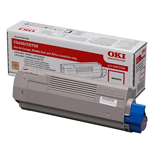 Preisvergleich Produktbild OKI 43872306 C5650, C5750 Tonerkartusche 2.000 Seiten, magenta