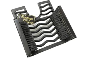 AURAHOME Vintage Decor® Cast Iron Classic Boot scraper Boot Scraper with Brushes Outdoors, Welly Boot Remover & Cleaner, Shoe Racks Jack Storage Cabinet, Wellington boot stand, Brush for Muddy Boots Cleaner