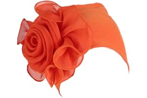 YONKOUNY Turban Hut Damen Sommer Elastisch Wraps Blumenmuster Kopftuch Chemo Hut Kopfbedeckung Kopfbedeckungen Kappe Kopfband Turban Mütze Beanie