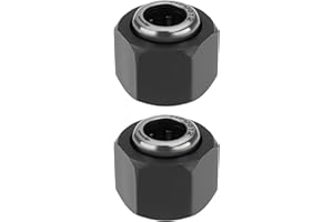 Be In Your Mind 2Pcs 14mm Hex One Way Bearing Engine Bearing Compatible with HPI Savage X Trophy 3.5 & 4.6