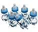 Produktbild 24x Babyflaschen Bär Gastgeschenk Taufe Babyparty Tischdeko Candy Box BLAU