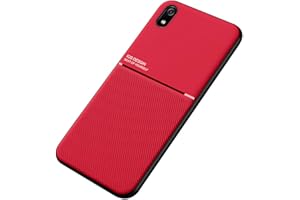 Kepuch Mowen - Carcasa de Metal para Xiaomi Redmi 7A, Color Rojo