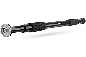 ‎GYMTEK Gymtek Klimmzugstange für Türrahmen - von 70 bis 100 cm - Pull Up Bar, Indoor Reckstange, Klemmstang für Klimmzug - Home Gym, Fitness, Krafttraining