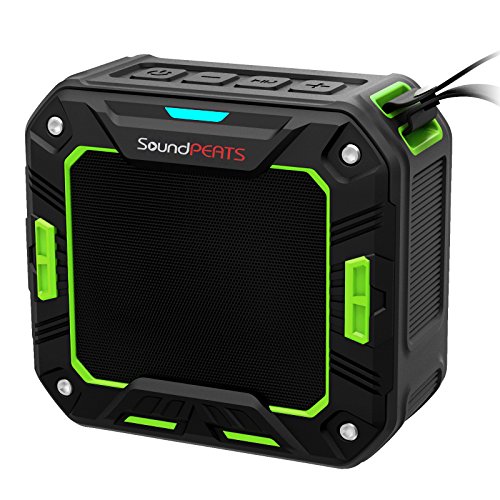 SoundPEATS Enceinte sans fil sport, Haut Parleur bluetooth puissant étanche pour le sport ( Main libres, Bluetooth Version 4.1, Classement...