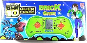 ISRE Super Brick Game Ben 10 Hand Handled Brick Video Game for Kids