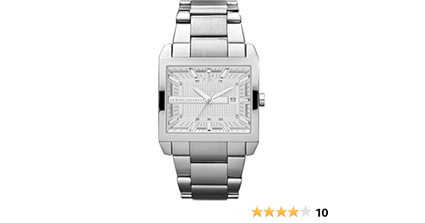 armani exchange square watch