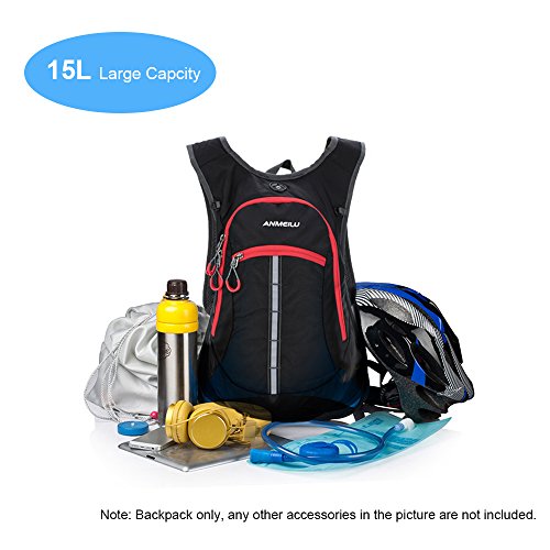 Lixada Wasserabweisend Schulter Fahrrad Rucksack für Mountain Radreisen Wandern Camping Wassertasche - 7