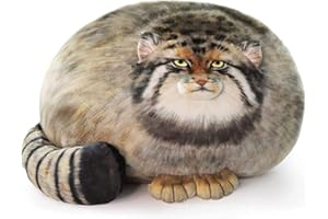 OUKEYI Oreiller en peluche en forme de chat de 40 cm, animal mignon en peluche, gros chaton kawaii, cadeau pour filles, garçons, petite amie