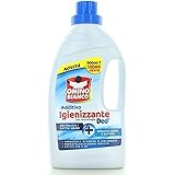 Omino Bianco - Additivo Lavatrice Igienizzante Liquido per Bucato, Contro Batteri e Cattivi Odori, con Tecnologia Deo+, 1000 