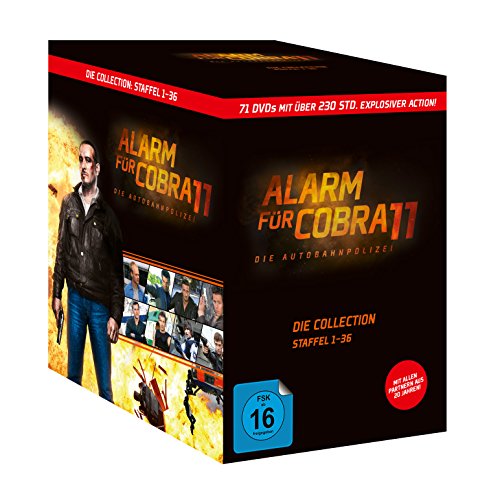 Alarm für Cobra 11 Collection (St. 1-36, exkl. Amazon) [71 DVDs