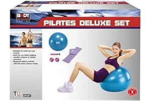 Body Sculpture Unisex BODY SCULPTURE PILATES DELUXE SET, true red, All UK