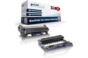 ‎PRINT-KLEX GMBH & CO.KG Print-Klex Toner Cartridge & Drum Compatible with Brother MFCL2710DN MFCL2710DW MFCL2712DN MFCL2712DW TN2420 DR2400 Black Colourless - Office Series