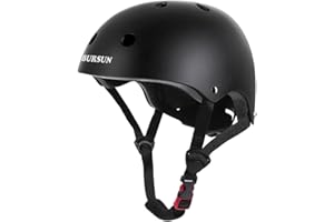 BURSUN Kids Bike Helmet Toddler Cycle Helmet for 2-15 Years Old Boys Girls -Lightweight, Adjustable Multi-Sport Helmet for Skateboard Cycle Roller Skateing Scooter BMX