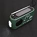 Produktbild Hanbaili AM FM Radio Handkurbel Dynamo Generator Solar Power Wind Taschenlampe Licht