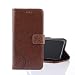 Produktbild Huawei P10 Plus Hülle, Huawei P10 Plus Schutzhülle, Alfort Carving Lederhülle Fashion Design Premium PU Leder Hohe Qualität Tasche Case Cover Kasten Abdeckung Wallet für Huawei P10 Plus 5.5" Smartphone Funktion Standfunktion Unterstützte Telefone und Magnetverschluss mit Schmetterling ( Braun )