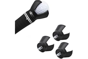 JOYZAN Retriever Per Palline Da Golf, Pinza Pallina Golf Palla Pick Up Grabber Artiglio Sucker 3 Prong Ventosa Ball Claw Saver Putter Grip Aiuti Formazione Strumento Prelievo Artigli Raccogliere Uso Esterno