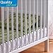 White Solid Wood Baby Cot Bed & Deluxe Foam Mattress Converts into a Junior Bed - ?3 Position Base Heights ?4 inch Mattress ?RRP£210 (White)