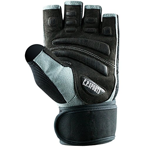 Gym-Handschuh F14 – Fitnesshandschuhe Handgelenk Bandage, Top Krafttraining & Bodybuilding Glove CP Sports - 3