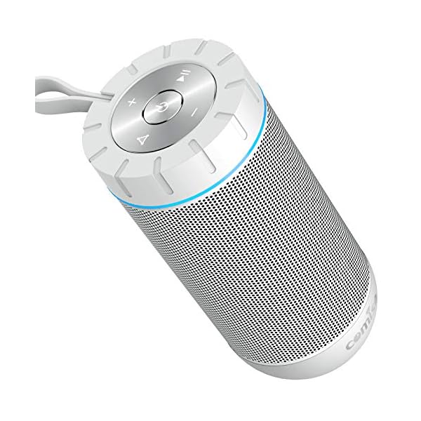 COMISO Bluetooth Speakers, True Wireless Stereo Waterproof IPX4 Speaker, Enhanced Bass with 2x6W Dual-Driver, Bluetooth…