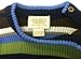 Viddia 100% Organic Cotton, Certified GOTS, Knitted Baby and Toddler Multi- Colour Stripe Jumper 6-9 months