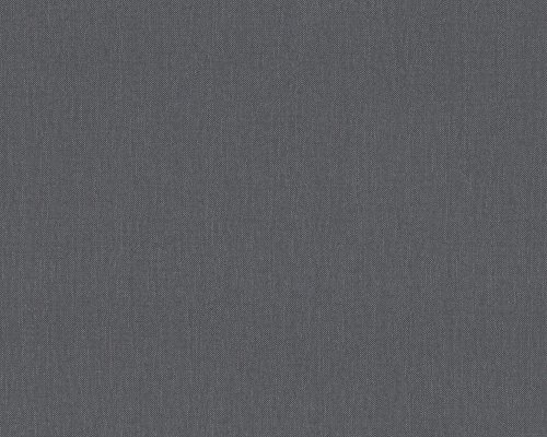 A.S. Création Vliestapete Elegance 3 Tapete mit textilartiger Oberfläche Unitapete 10,05 m x 0,53 m grau Made in Germany 211774 2117-74 - 2