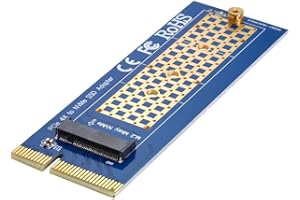 ChenYang CY Adaptateur vertical PCI-E Express 3.0 4X vers NGFF M-Key PCI-E NVME AHCI SSD pour SSD et carte mère
