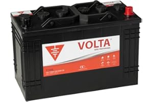 VOLTA BATERÍAS Bateria de Camión Professional 130Ah 900A - Borne +Dcha - Medidas Largo 345 x Ancho 175 x Alto 238 mm con 2 años de Garantía - Fabricación Europea.