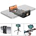 Produktbild Fantaseal® Handy Klemm Halterung Cell Phone Klemmhalter Smartphone Klemmhalterung Mobile Phone Halterung Klemme Halterug Smartphone Halterung Clamp Mount Befestigung Smartphone Dreibeinstativ Adapter für Sony Xperia E / M / E5 / Z5 / Z3 Huawei Ascend P9 / P8 / P7 / Mate 8 / 7 / S Honor 8 / 7 / 6 Xiaomi Redmi Note 4 /3 Redmi 4 / 3 Google Nexus Pixel / Pixel Plus HTC / LG Nokia Lumia Andriod ZTE Motorola Moto Lenovo, Smartphone Halter