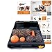 Produktbild Blackroll Orange Die Faszienrolle - SMR-Set, Groove Standard, inkl. Koffer, Übungs-Poster und -Booklet
