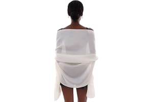 PIOYMEYA Stola Festlich für Abendkleid Damen Schals Tücher Sommer Dünn Schaltuch Pashmina