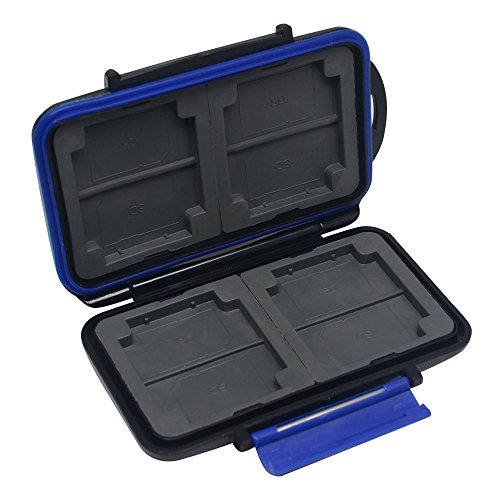 Mcoplus KH-8 Water-Resistant & Shockproof Halter Memory Card-Etui für CF-Karte/Standard SD-Karte