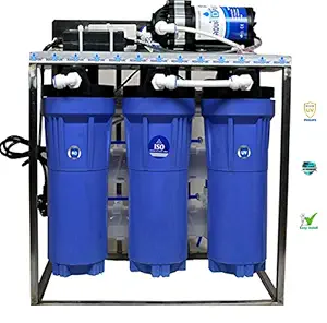 Aquadpure 25 LPH Commercial UV + RO Water Purifier Plant 25 Liter Per-hour Stainless Steel With Autoshut OFF