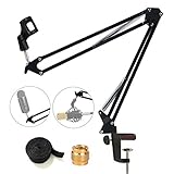 blue yeti nano review Heavy Duty Carry: Hergestellt aus hochwertigem Stahlrahmen mit superstarken Federn, Cliphalterung aus ABS-Kunststoff, sehr robust und langlebig, für fast alle Mikrofone bis zu 4,4 Pfund / 2 kg