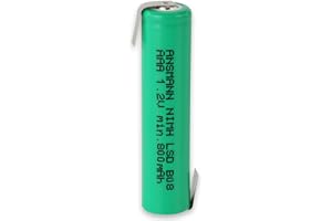 Ansmann, batteria Ni-MH LSD, testa piatta con etichette AAA 800mAh